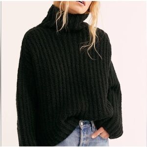 Free People Fluffy Fox Sweater